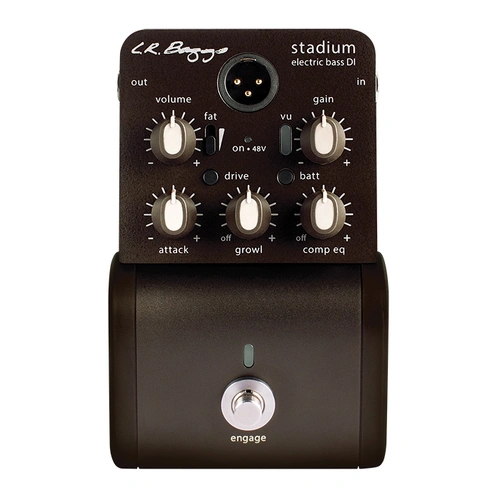LR Baggs Stadium DI Studio-Grade Bass Direct Input for Stage with Tone Shaping Tools and Rugged Enclosure