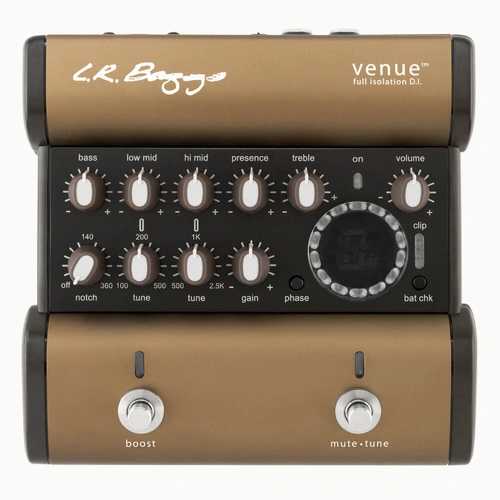 LR Baggs Venue DI Acoustic Pedal with Tuner and 5-Band EQ