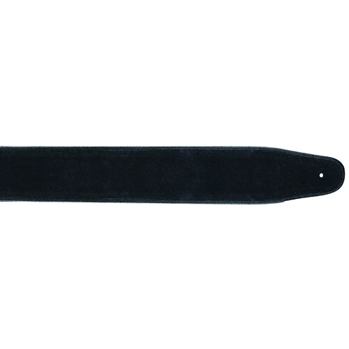 XTR Suede Leather Guitar Strap - Black