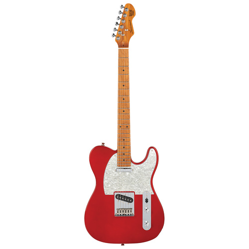 Levinson Sceptre Arlington Std Single Cutaway Electric Guitar Candy Apple Red w Maple Fingerboard