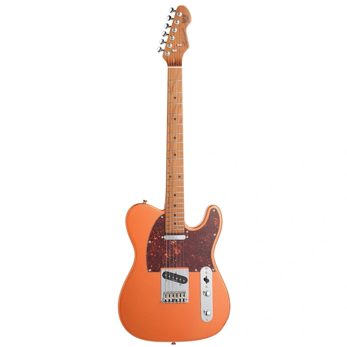 Levinson Sceptre Arlington Std Single Cutaway Electric Guitar Sienna Metallic Copper w Maple Board
