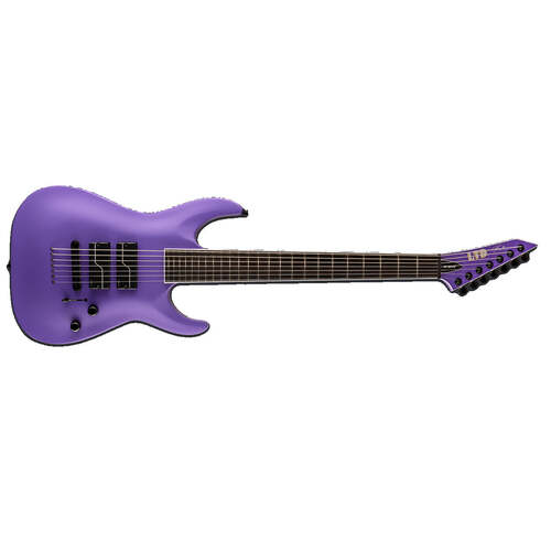 ESP LTD SC-607 Steph Carpenter Signature Electric Guitar Baritone Purple Satin - LSC-607BHPS