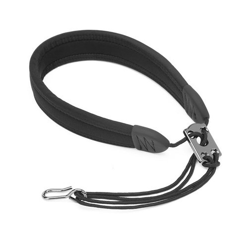 XTR 2" Neoprene Clarinet Strap with Metal Hook and Adjustable Slider, Black