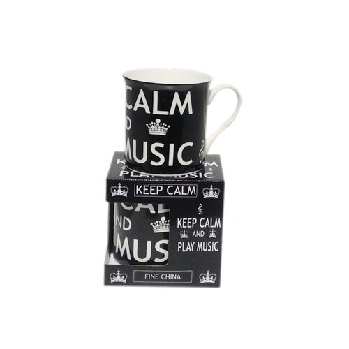 Mug Keep Calm And Play Music