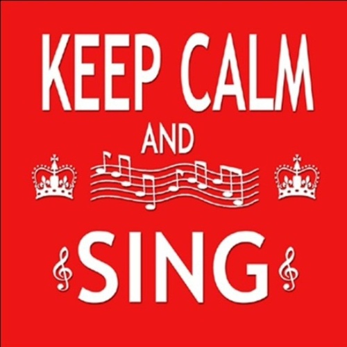 Fridge Magnet - Keep Calm & Sing by Little Snoring