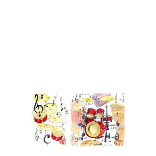 A5 Writing Pad Drum by Little Snoring Ltd.
