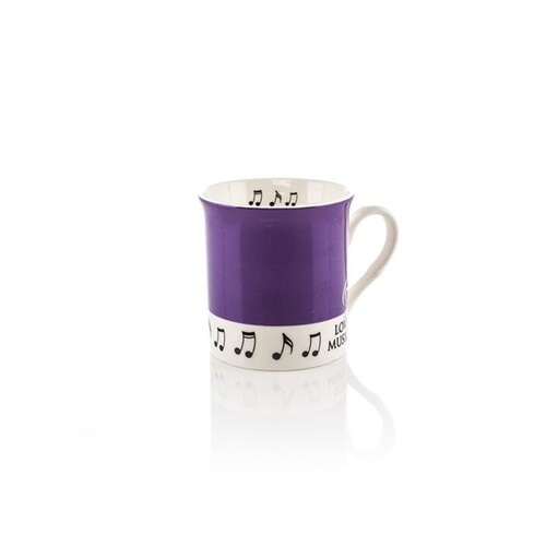 Colour Block Mug Purple