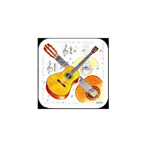 Guitar Coasters Set of 4 by Little Snoring
