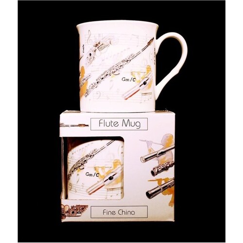 Fine China Mug Flute Design 