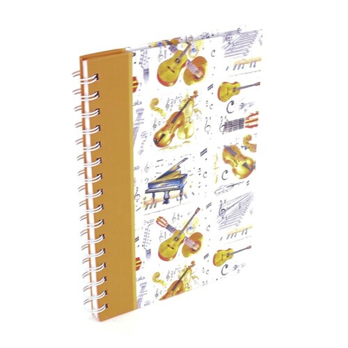 A5 Spiral Bound Lined Pages Notebook