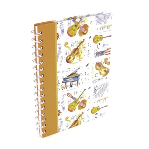 A5 Spiral Bound Lined Notebook by Little Snoring