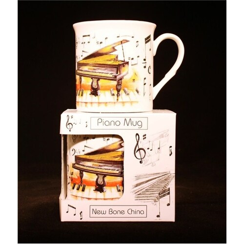 Fine China Mug Piano Book