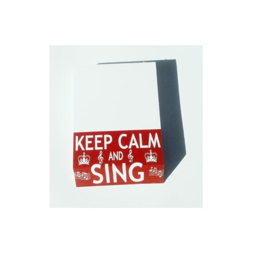 Slant Pad Keep Calm And Sing