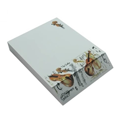 Violin Design Slant Pad by Little Snoring Ltd.