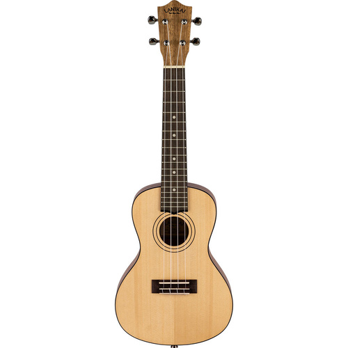 Lanikai Spruce Series Concert Ukulele with Gig Bag, Laminated Spruce Top, Walnut Back, Satin Finish, NuBone XB Nut, D'Addario Strings