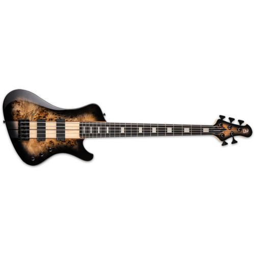 ESP LTD Stream-1005 5 String Bass Black Natural Burst