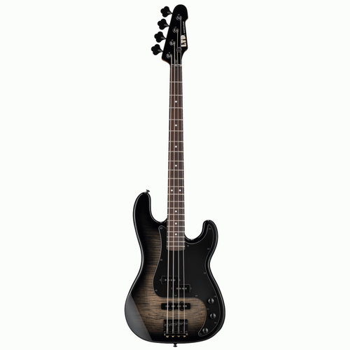 ESP LTD Surveyor 204DX Black Burst Bass Guitar