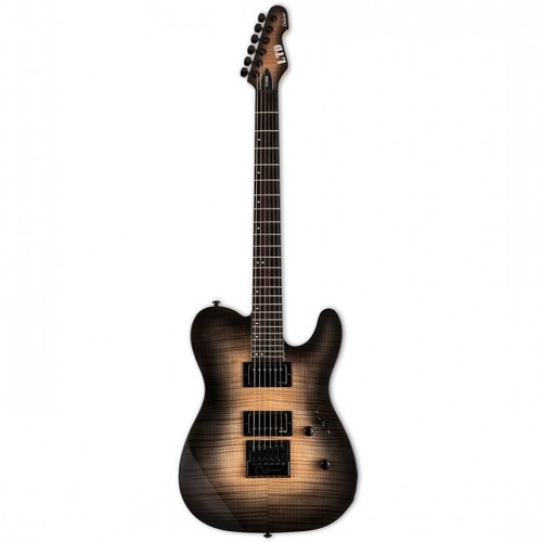 LTD TE-1000 Evertune Flamed Maple Black Natural Burst