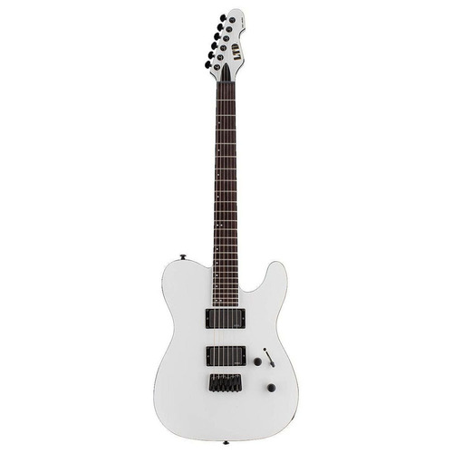 LTD TE-401 6 String Tele Snow White Satin