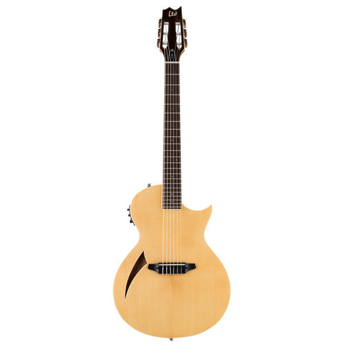 LTD TL-6 Nylon Thinline Acoustic Guitar Natural
