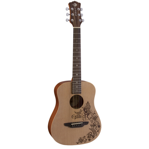 Luna SAFFANTASY Safari Fantasy Traveller Guitar