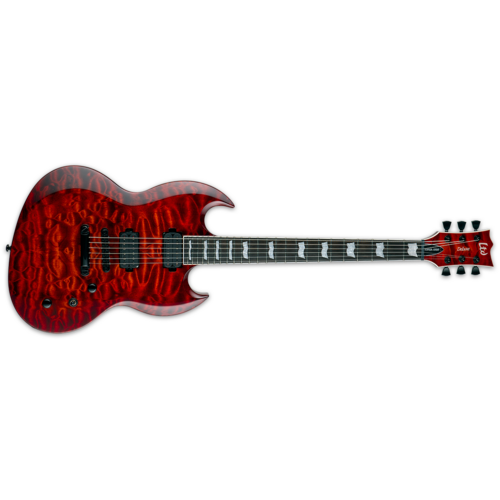 ESP LTD VIPER-1000 QM Electric Guitar Tiger Eye Sunburst