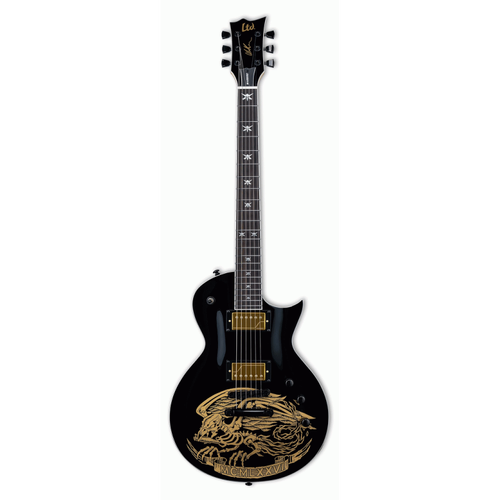 ESP LTD Will Adler Signature WA-Warbird Black Gold Guitar