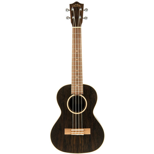 Lanikai Ziricote Series Tenor Ukulele with Padded Gig Bag, Natural Satin Finish