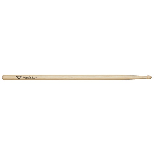 Vater VHP5AAW American Hickory Power 5A Acorn Wood Tip Drumsticks
