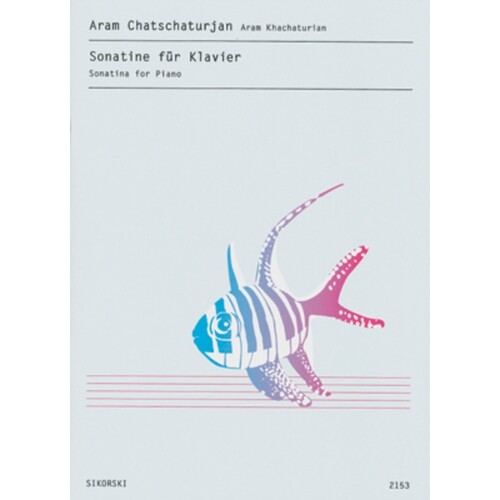 Khachaturian - Sonatina In C Piano 1959 (Softcover Book)