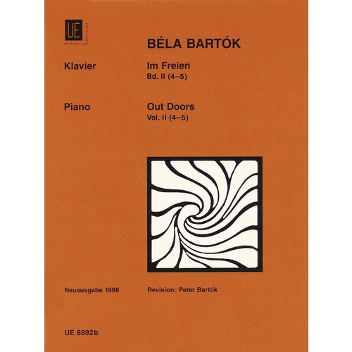 Out Of Doors Piano Vol2 Book
