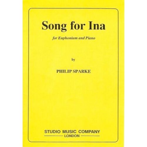 Song For Ina Euphonium Piano Book