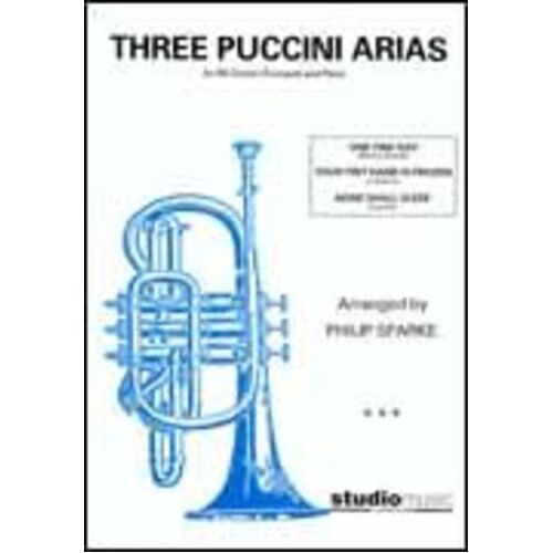 Arias 3 Arr Sparke Trumpet/Piano Book