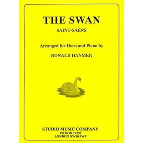 Saint-Saens - The Swan Horn/Piano Arr Hanmer