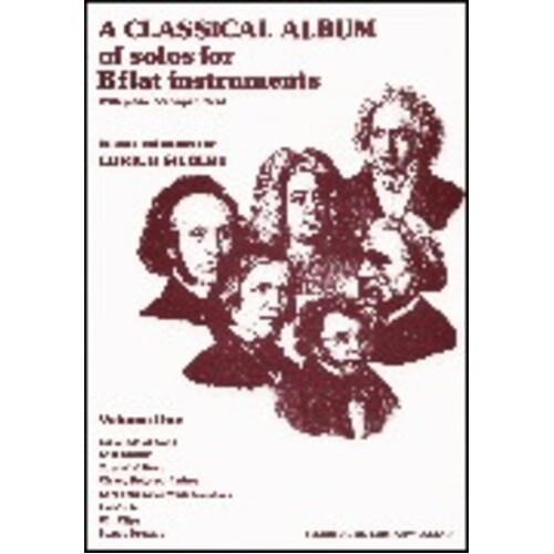 Classical Album Book 1 Arr Siebert B Flat Instr Pn