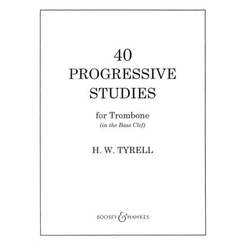 40 Progressive Studes Trombone Book