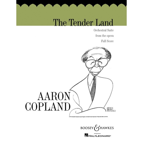 Tender Land Full Score Book