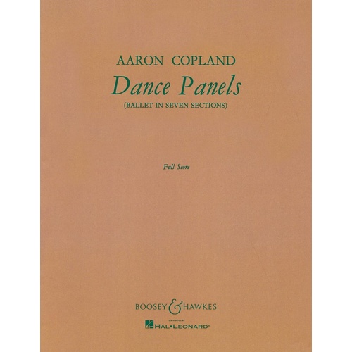 Dance Panels Full Sc Book