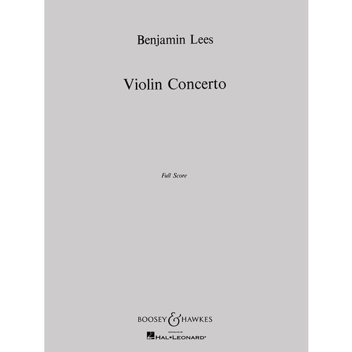 Violin Concerto F/Sc Book