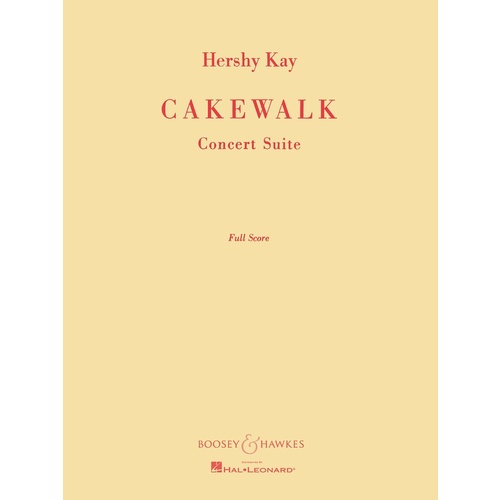 Cakewalk Co Full Score Book