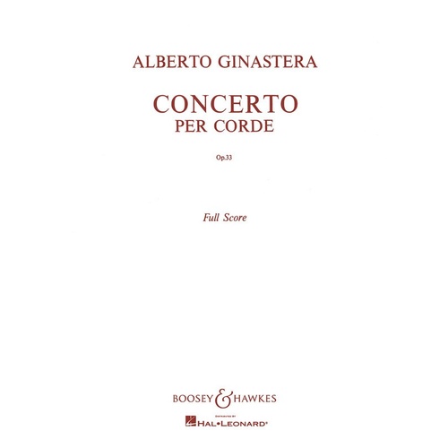 Concerto Corde Full Sc Book
