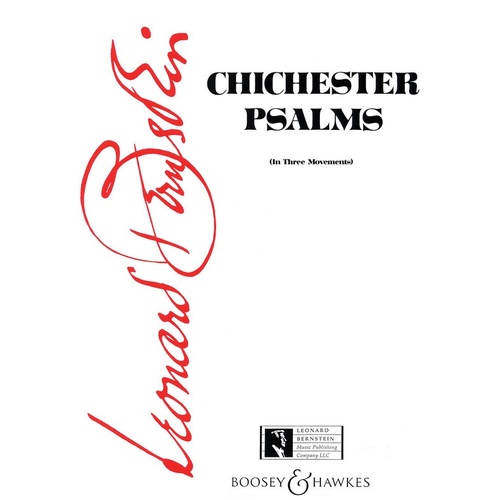Chichester Full Score Book