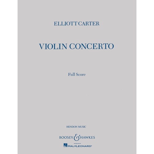 Violin Concerto F/Sc Book