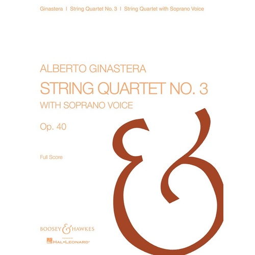 String Qrt No3 F/Sc Book