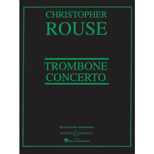 Trombone Cncrt Full Sc Book