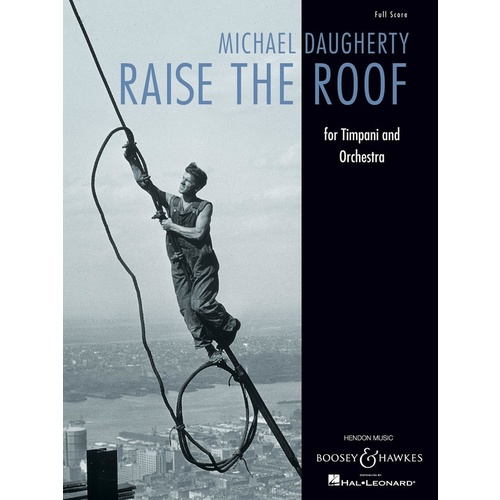 Raise The Roof Timpani And Orchestra Score Book