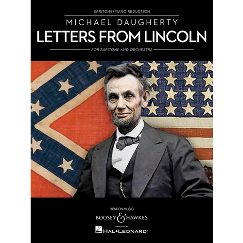Letters From Lincoln Baritone Score Book