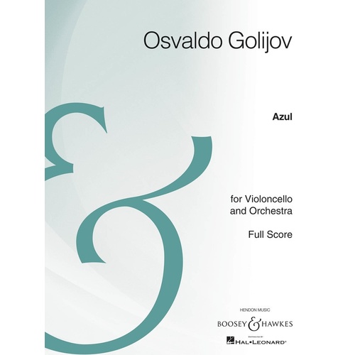 Azul Cello/Orchestra Book