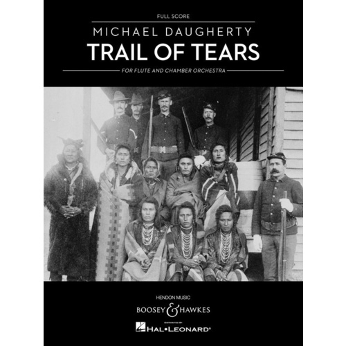 Trail Of Tears Full Score Book
