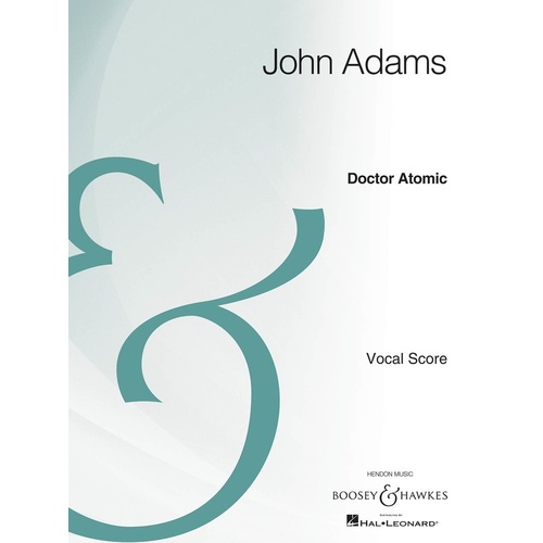 Doctor Atomic SATB Score Book